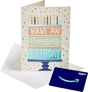 Amazon.com Gift Card in a Premium Greeting Card  Various Designs  - Compare price