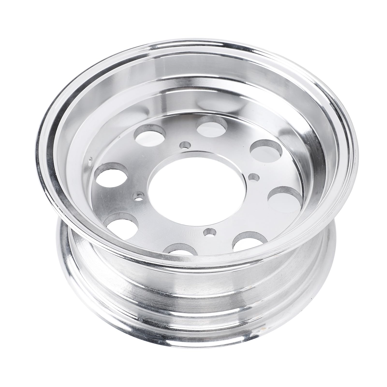 Llanta de Rueda Trasera de Aleación de Aluminio de 8 Pulgadas, Rueda con Revestimiento Resistente Al óxido de Diseño Hueco para Monkey Z50 Z50R Z50J, Accesorio de Llanta Pulida Fina