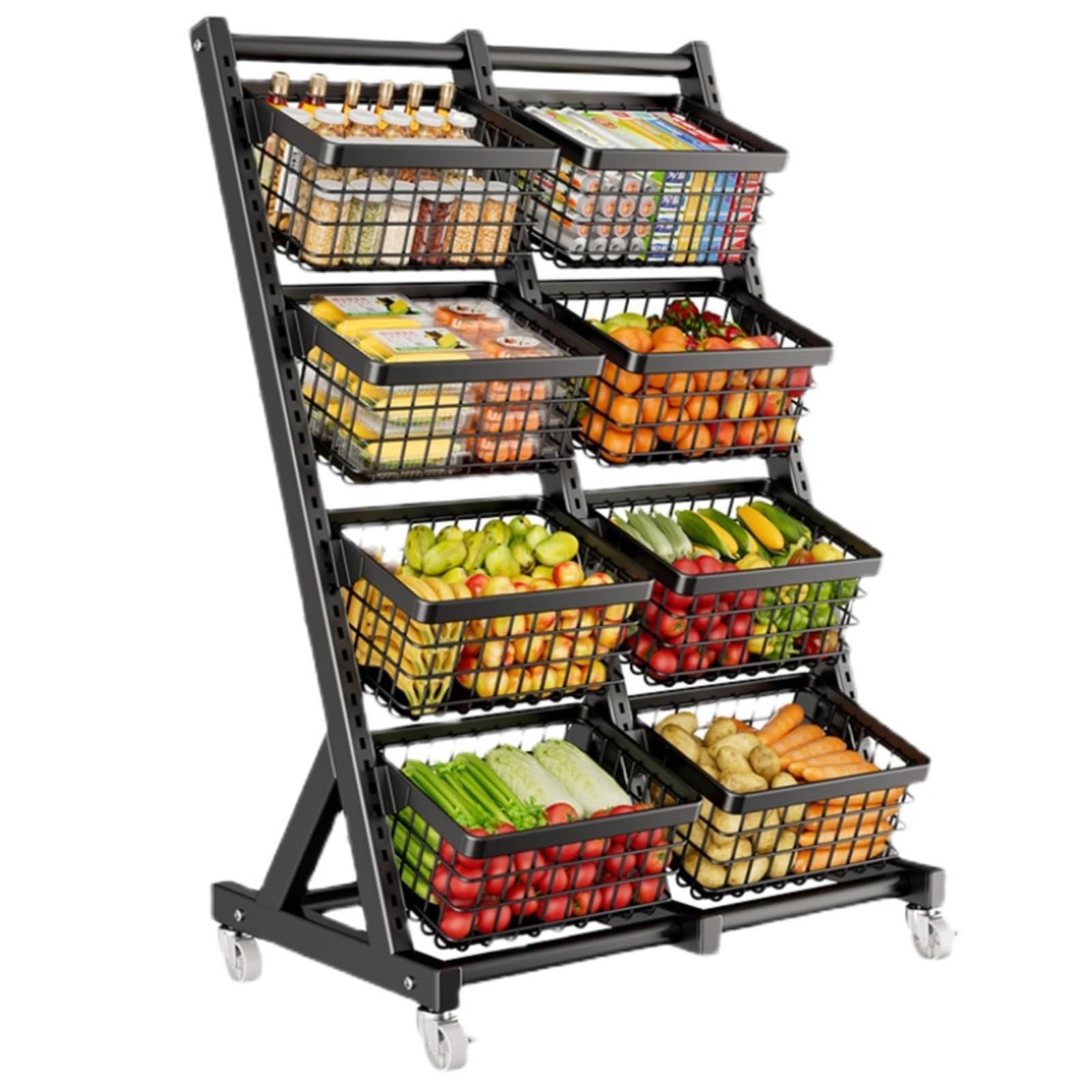 Il Numero 1 Del Risparmio-CARRELLO DA CUCINA PORTAFRUTTA MULTIUSO, Carrello Port
