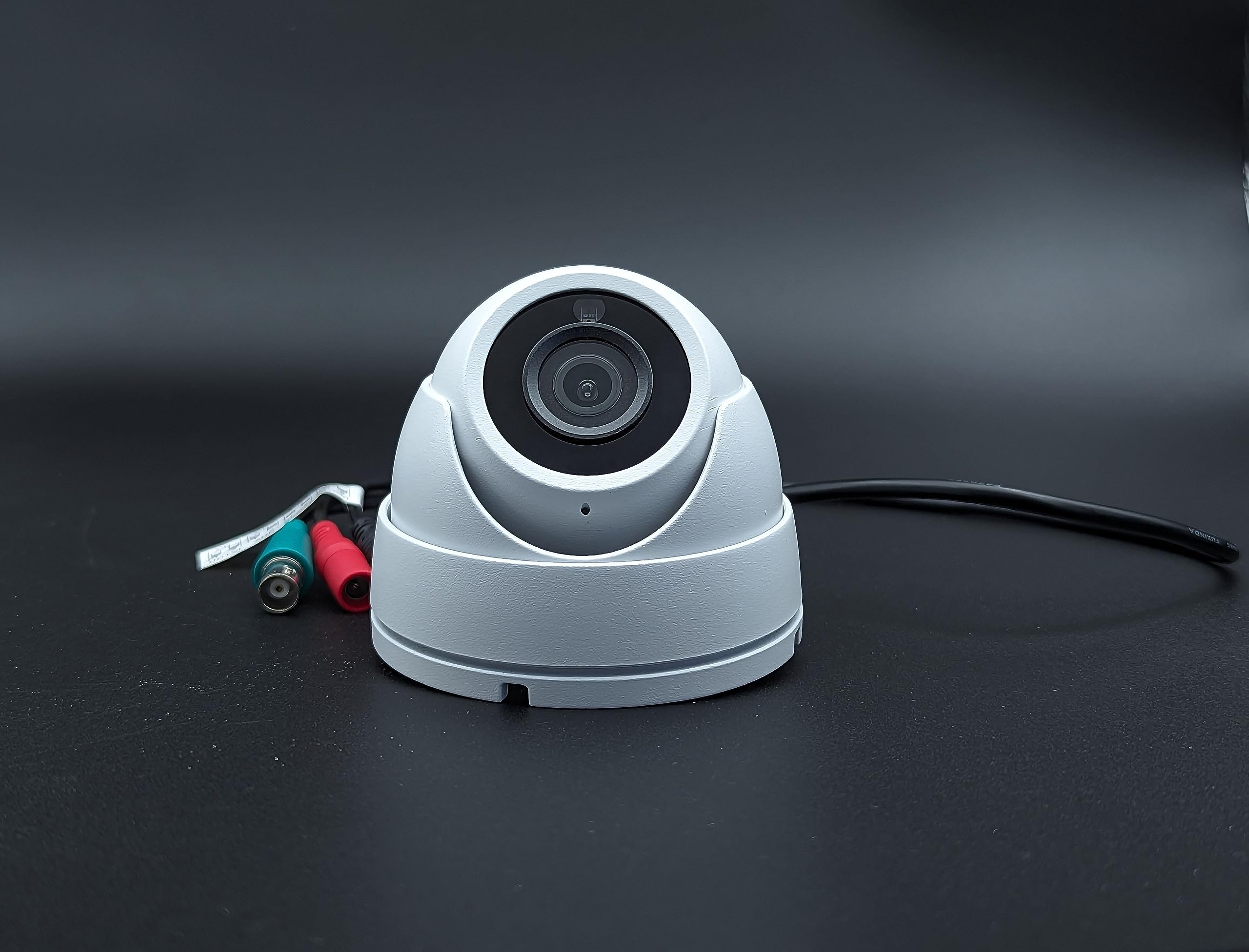 1080P Varifocal Security Camera - 2.8-12mm Lens, 4-in-1 (TVI/CVI/AHD/CVBS), White Dome