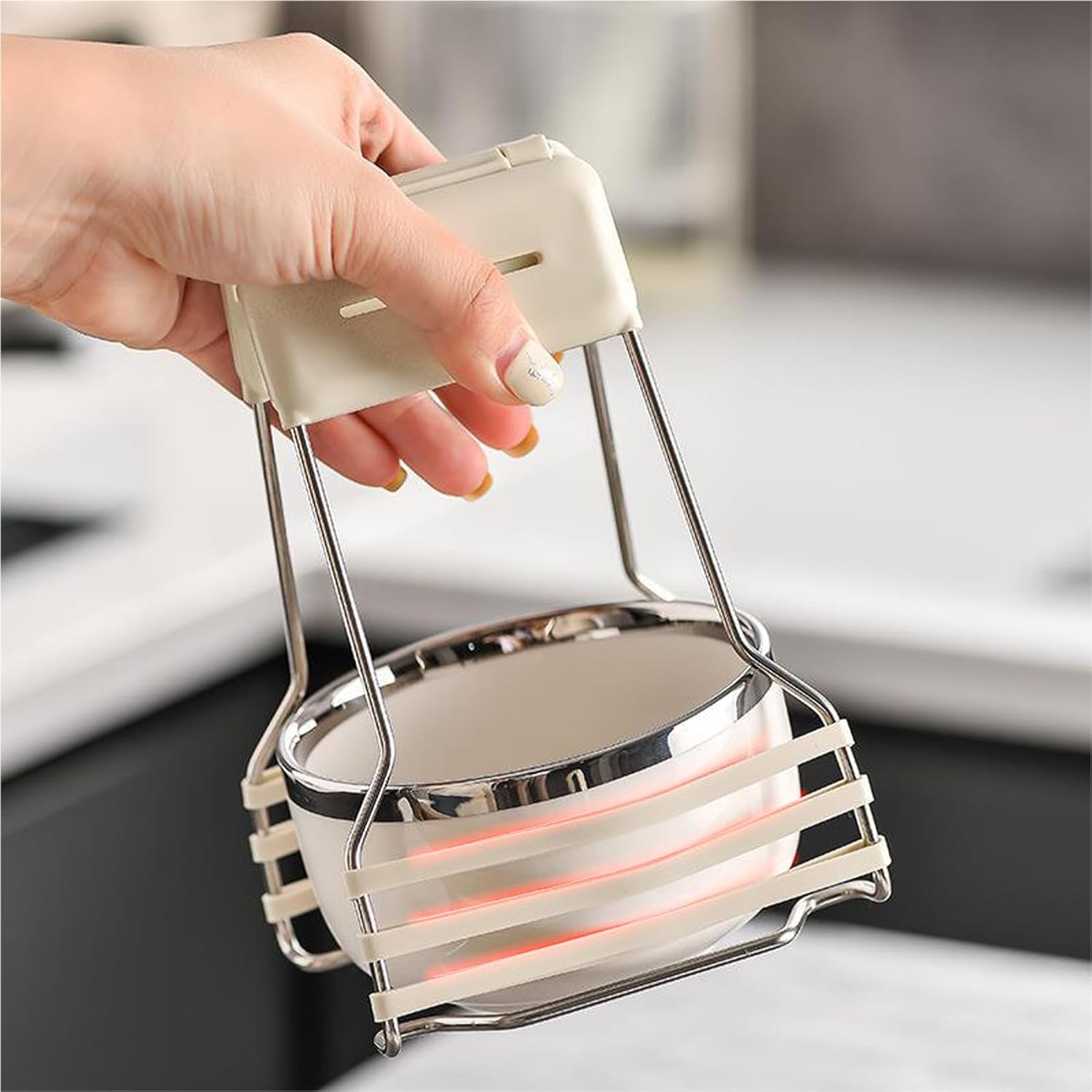 Hot Plate Gripper,Tongs for Hot Pot,Steam Plate Botswana Ubuy