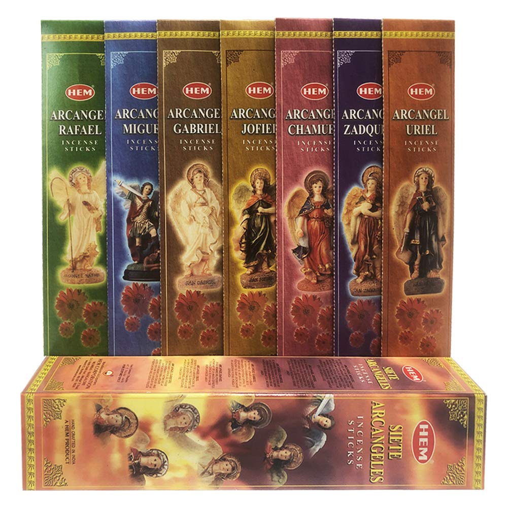 Amazon.co.jp: 大天使のお香スティック7本とお香ホルダーバンドルイン