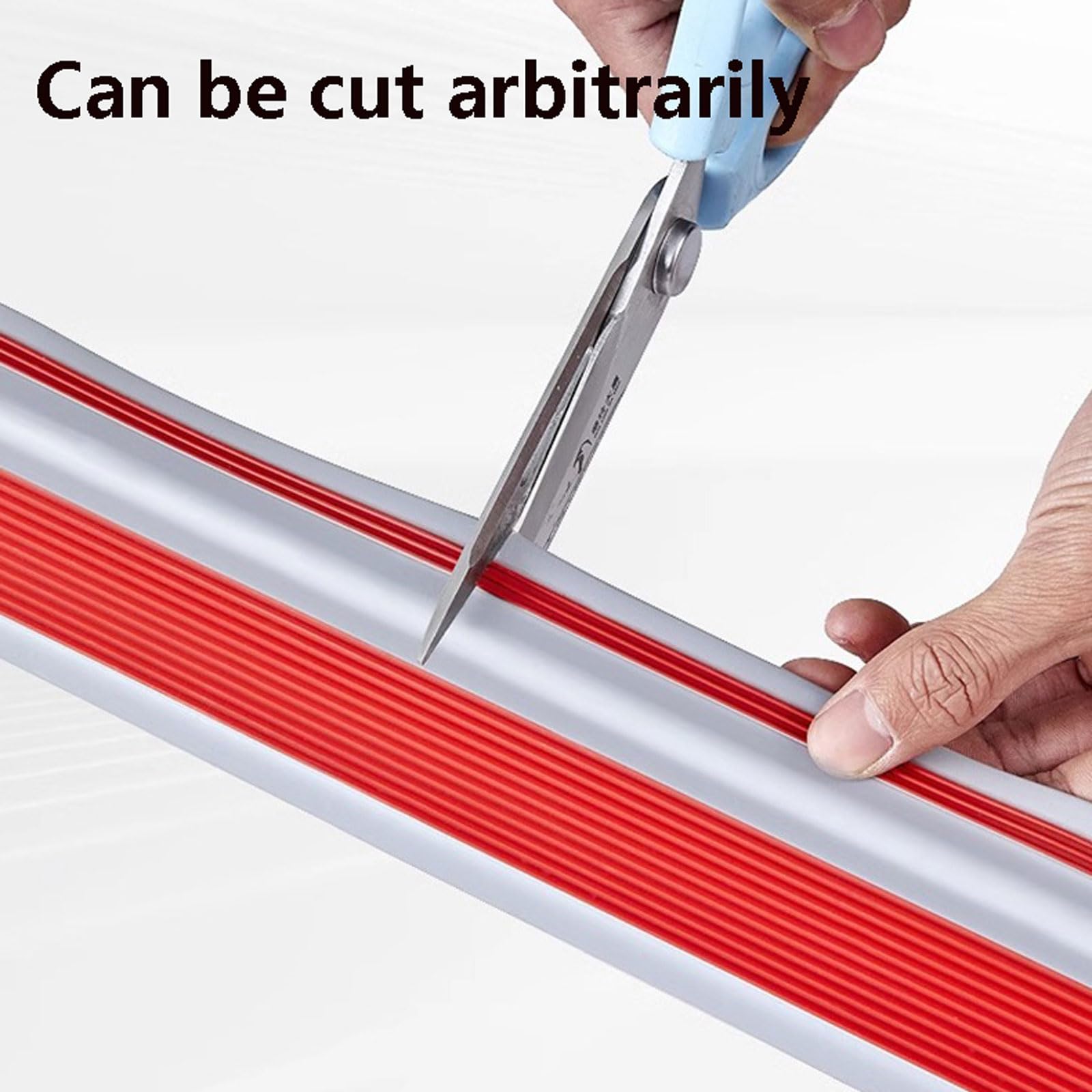 Borde antideslizante de PVC – Borde en forma de L para laminado y terrazas | Peldaños antideslizantes | Tiras de borde de alfombra redondeadas | Cinta de agarre autoadhesiva