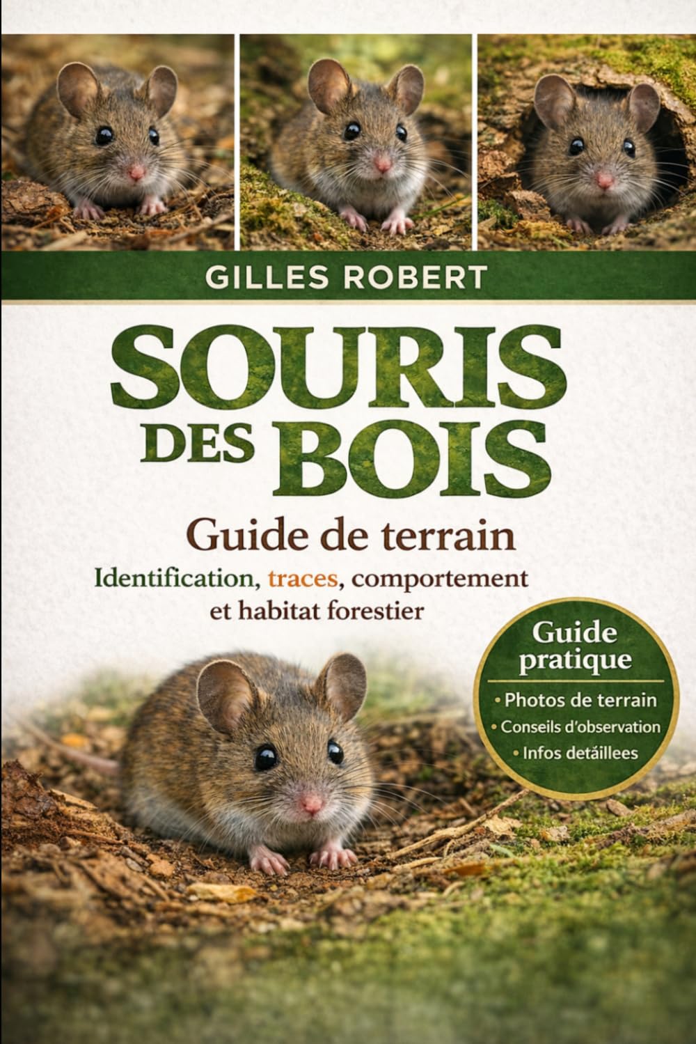 SOURIS DES BOIS Guide de terrain: Identification, traces, comportement et habitat forestier