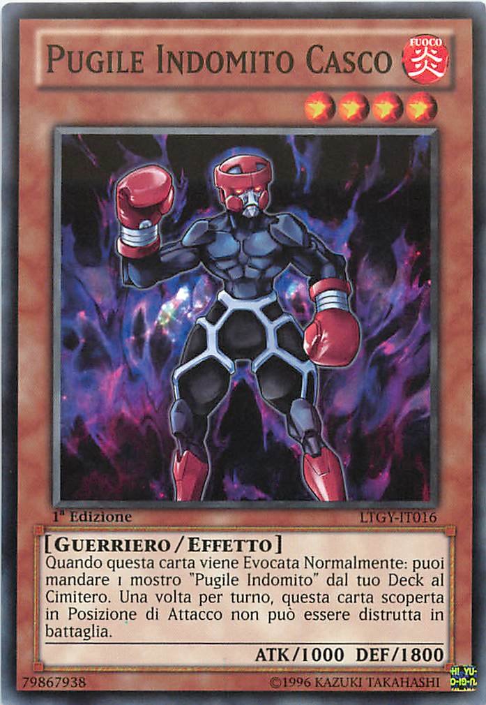 Yu-Gi-Oh! - LTGY-IT016 - Boxing Helmet - Lord of the Tachyonic Galaxy - 1st  Edition - Common : Amazon.co.uk: Toys & Games