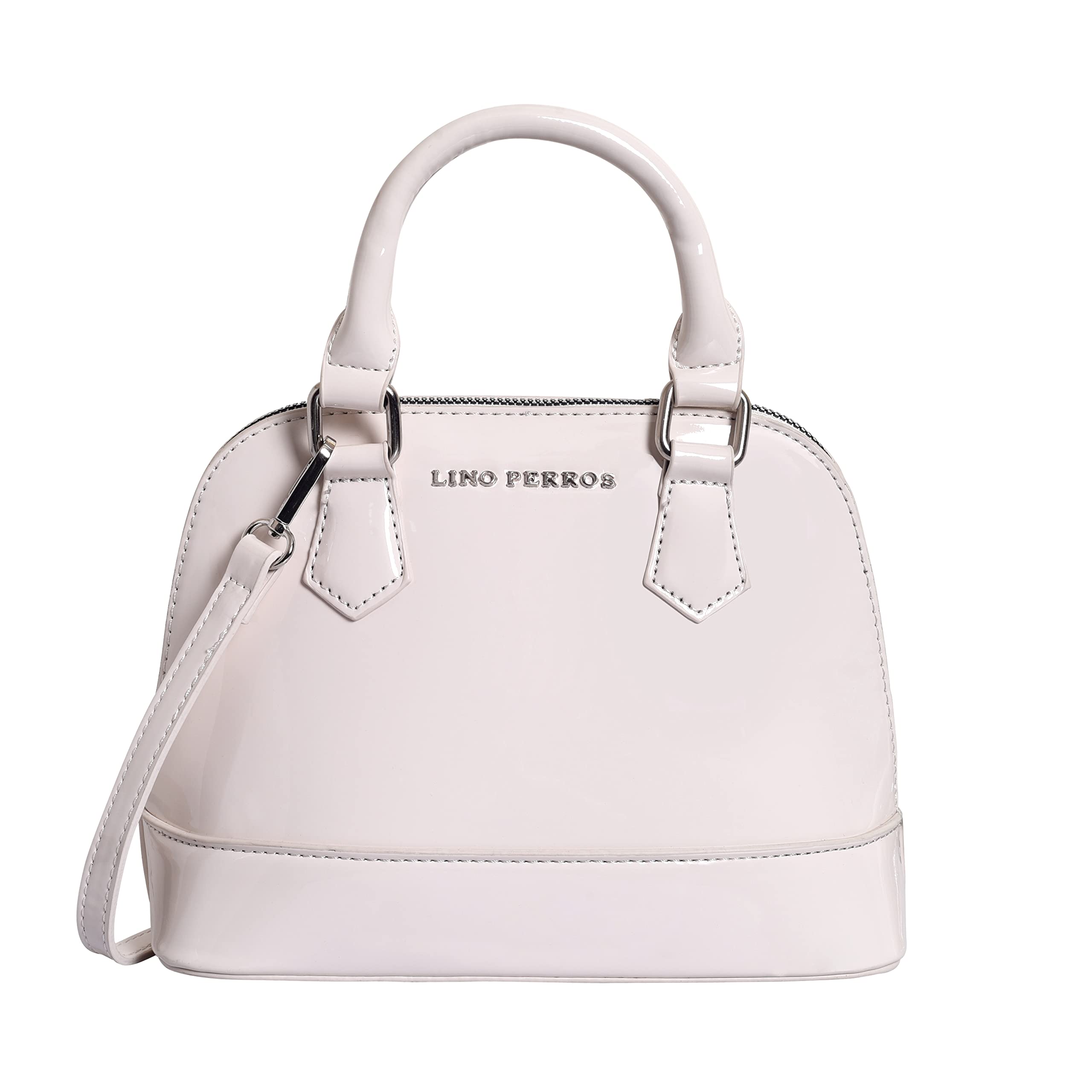 Lino Perros Off-White Mini Satchel (B0BQ3G6F8M) Amazon Price History, Amazon Price Tracker