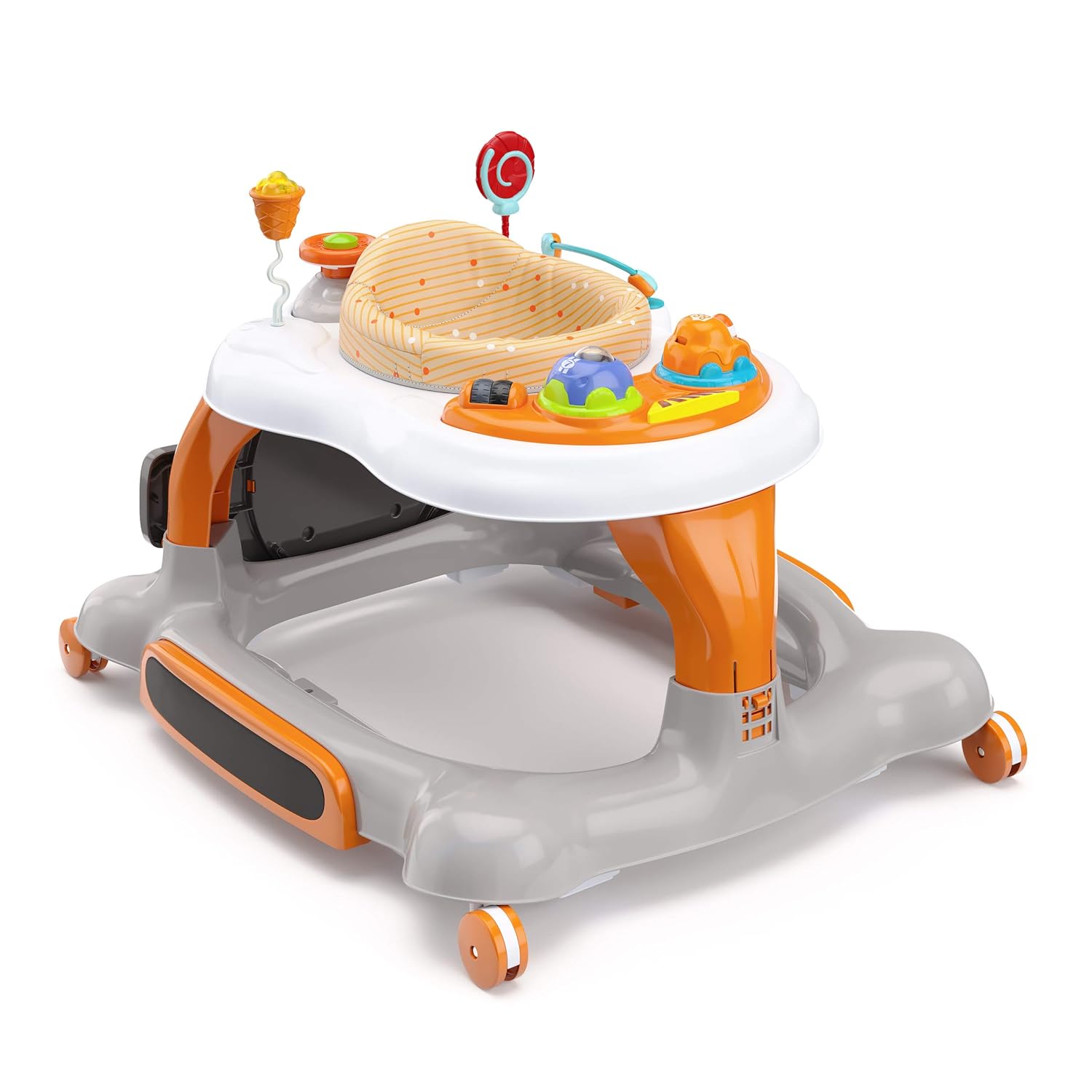 One-Day Sale: Up to 80% Off Storkcraft 3-in-1 Activity Walker and Rocker with Jumping Board and Feeding Tray, Interactive Walker with Toy Tray and Jumping Board for Toddlers and Infants, Orange Super Cheap 🛒 Storkcraft 3-in-1 Activity Walker and Rocker with Jumping Board and Feeding Tray, Interactive Walker with Toy Tray and Jumping Board for Toddlers and Infants, Orange