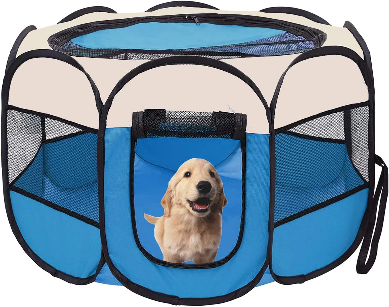 canvas dog pen