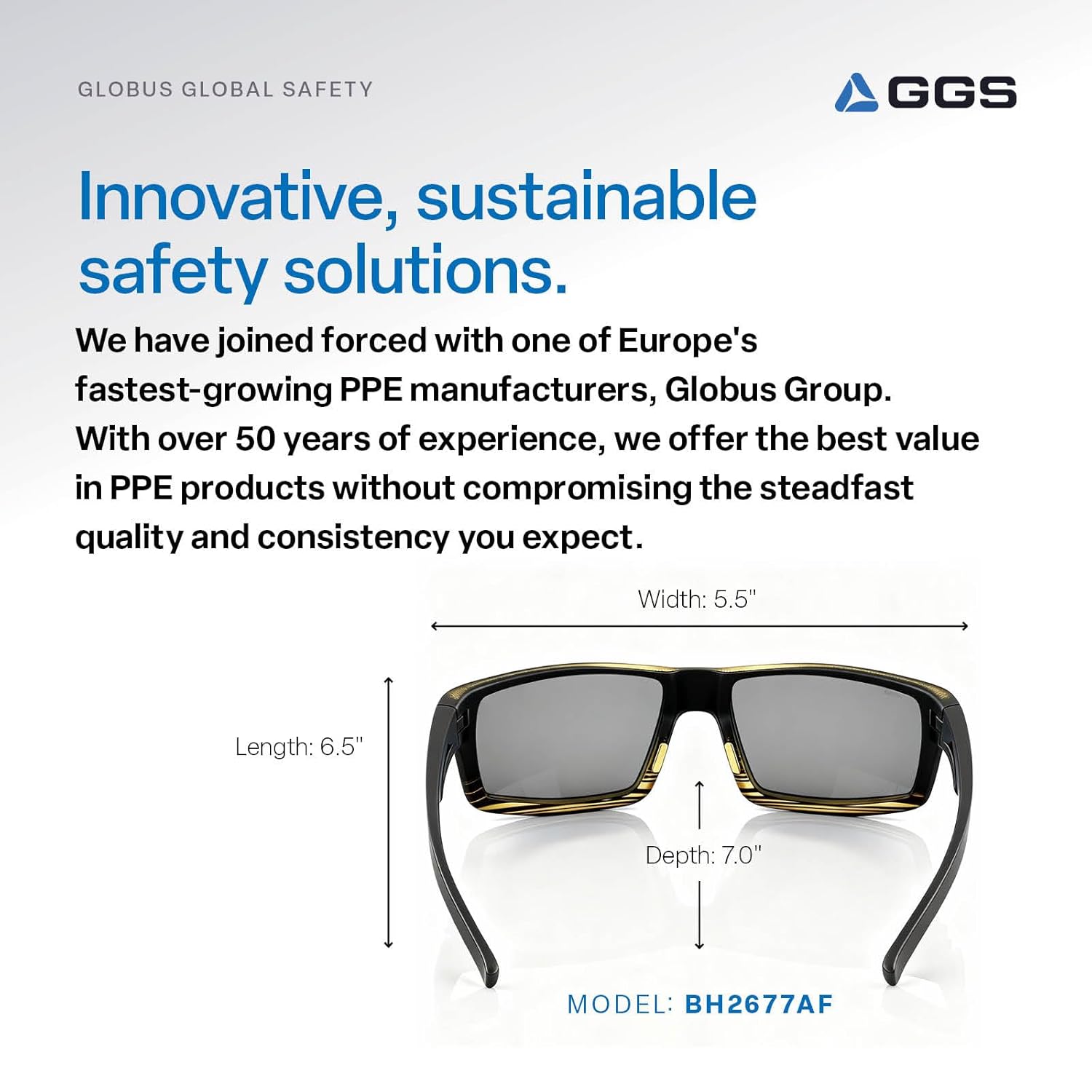 Bullhead Safety Sawfish Safety Glasses with Anti Fog and Scratch Resistant Lenses, Polycarbonate Protective Eyewear with UV Light Protection, Silver Mirror Lenses and Tortoise Frame - Image 8