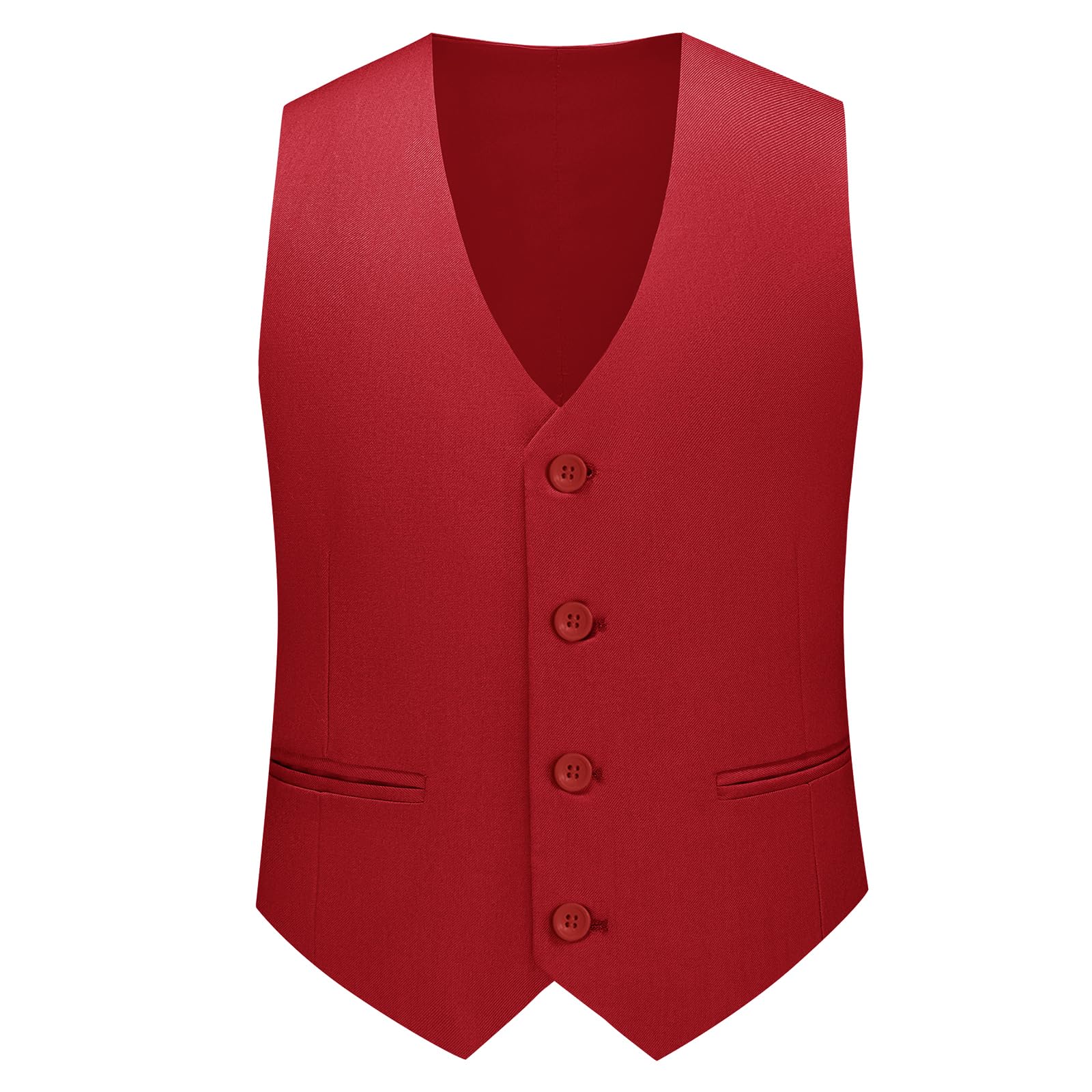 Chłopięcy 3-częściowy komplet slim fit, formalny strój dziecięcy z marynarką, kamizelką i spodniami, odzież Pageboy na wesele, bierzmowanie, chrzest i specjalne okazje