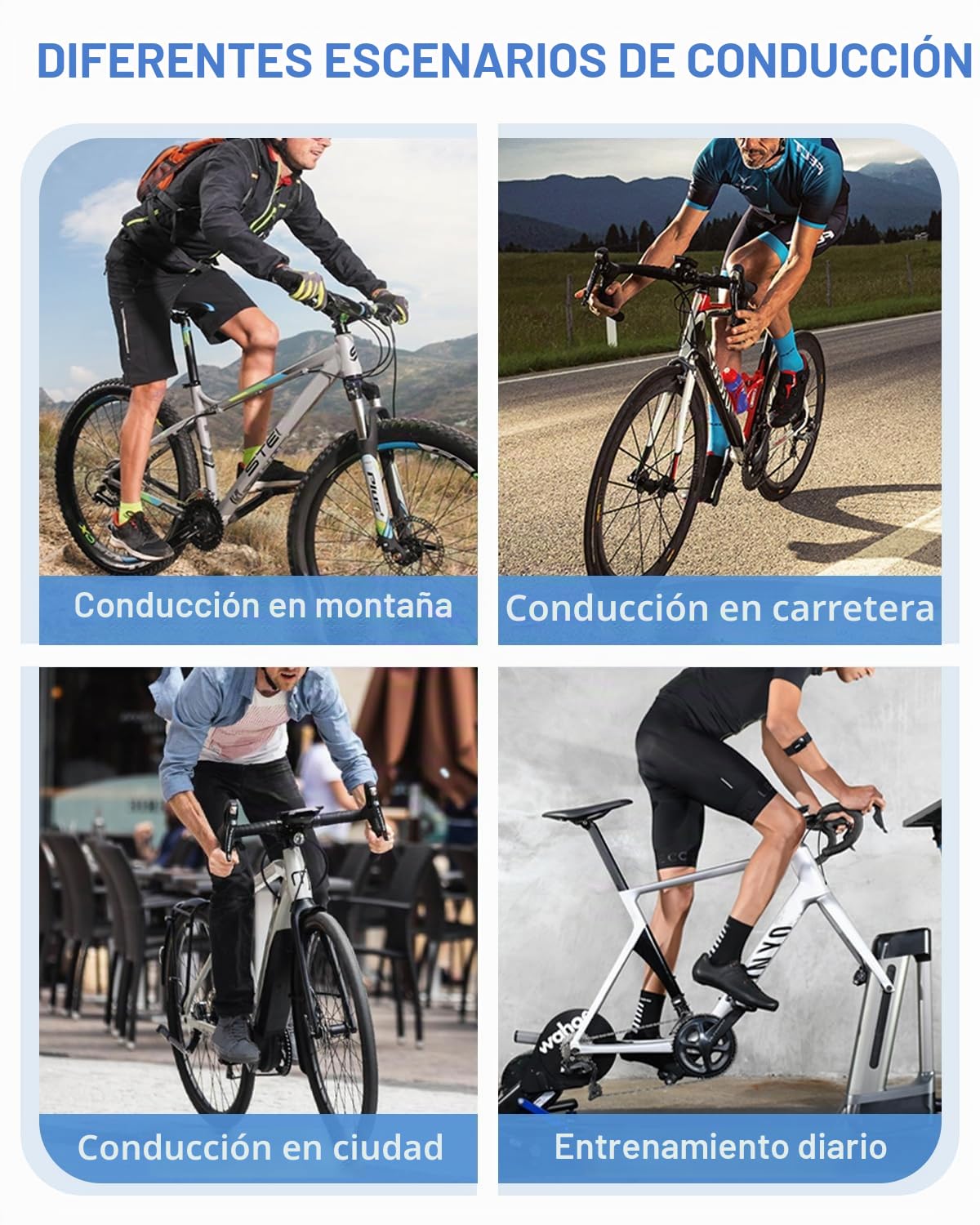 Hixingo Zapatos de Ciclismo para Hombres Carretera Mujeres Zapatos de montar en Carretera y Montaña, Goma Suela Zapatos de Bicicleta sin Bloqueo 36-47 EU