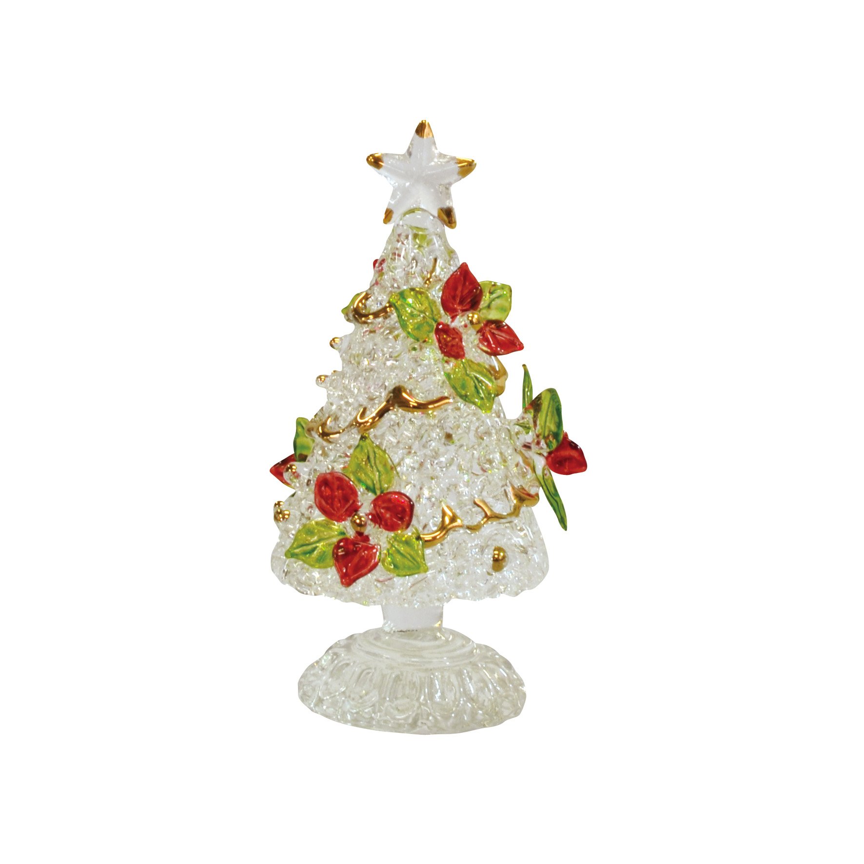 Amazon.co.jp: フォーカート かわいい手作り ガラス細工 クリスマス