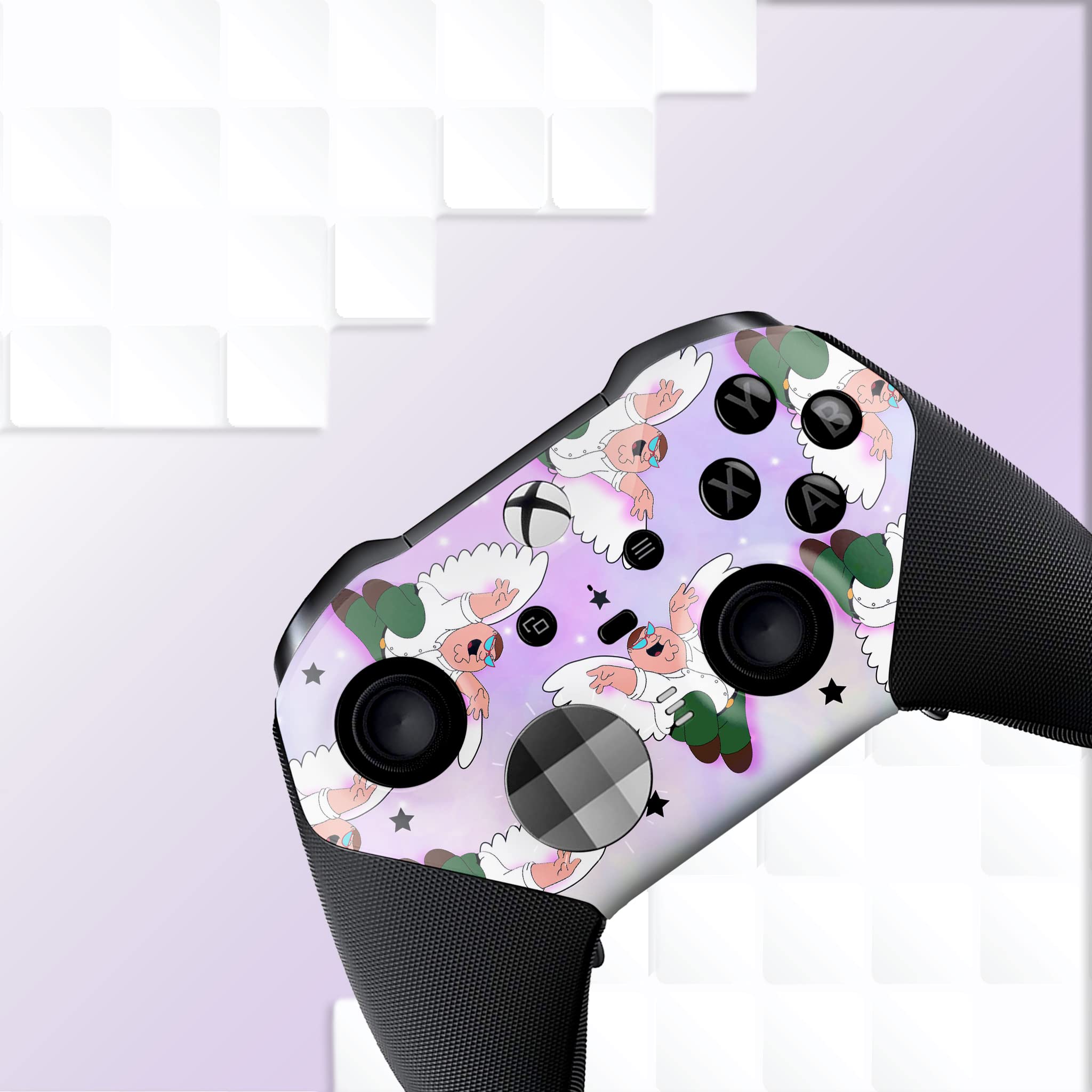 BCB Controller Customised for Elite Controller Wireless. Original Elite Series 2 Controller Compatible with Xbox One / Series X & S Remote Control. Customized with Water Transfer Printing (Not a Skin)