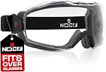 NoCry Safety Goggles Sur les lunettes pour les hommes et les femmes — Z87.1 Protection des yeux anti-brouillard avec lentille sphérique et sangle réglable — Gants de protection pour adultes pour le laboratoire scientifique ou la construction