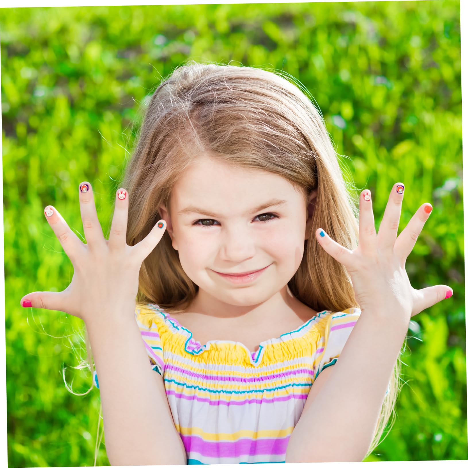 Healvian 50fogli Adesivi Per Unghie Con Coniglietti Da Stickers Pasquali Per Decorazioni Unghie Facili Da Applicare Materiali Sicuri e Leggeri Per Nail Art Perfetti Per Festività e