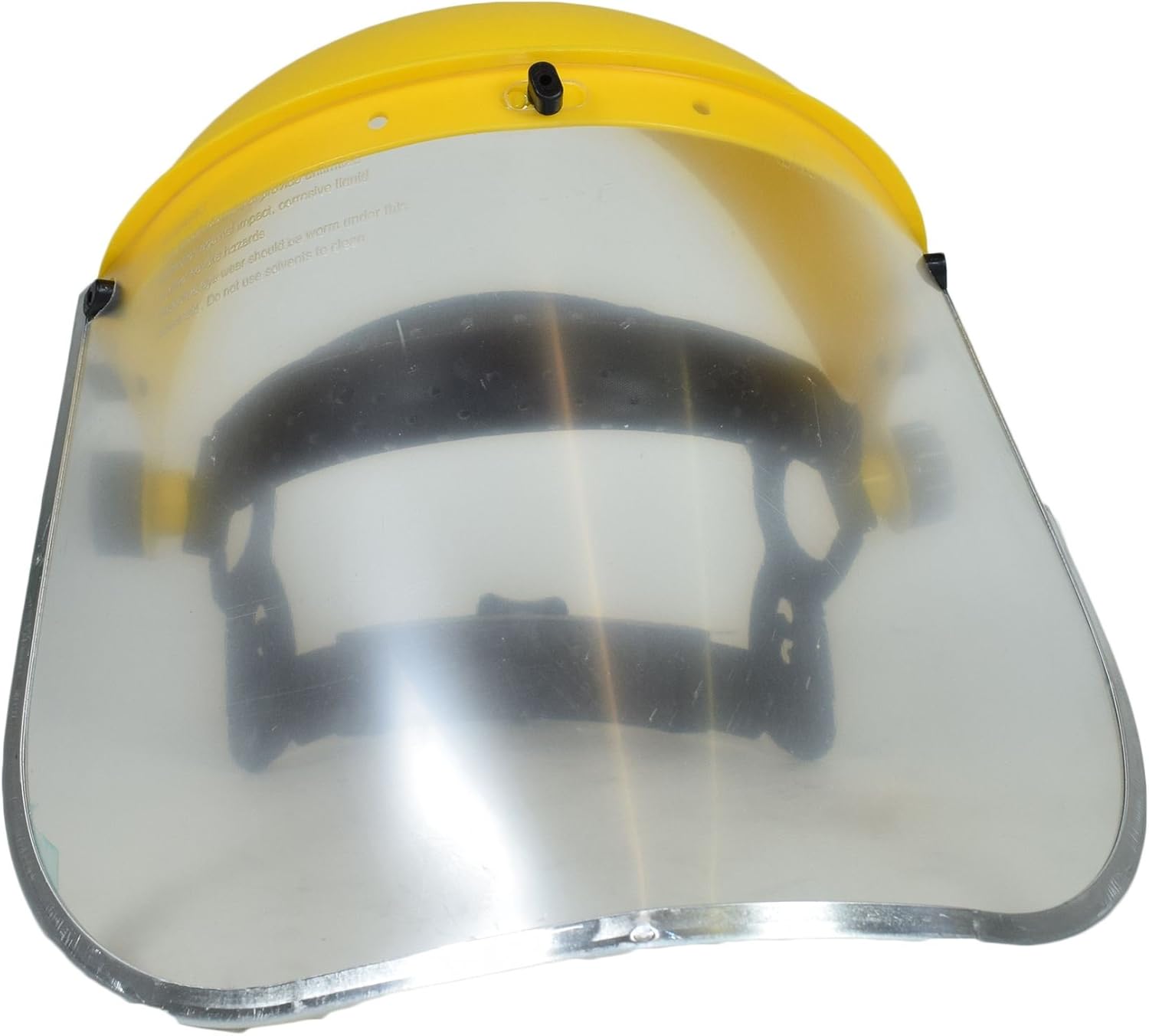 Safety Helmet Hat Forestry Gardening Chainsaw Protection Mesh & Clear Visor