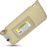 Vista 1 de Visera solar del lado izquierdo del conductor para Honda Accord 2008 2009 2010 2011 2012 2013 2014 2015 2016 2017, ensamblaje de repuesto