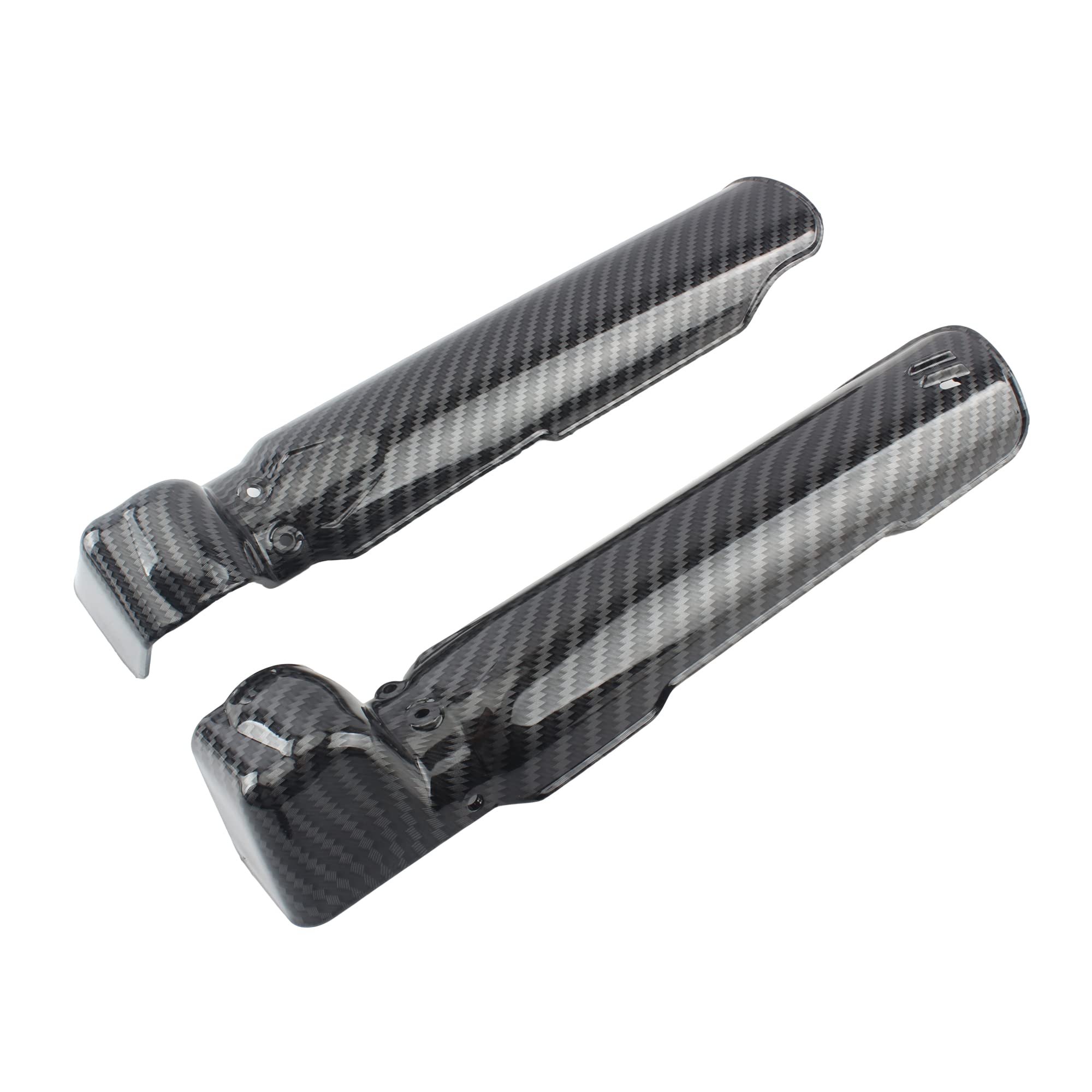 ABCERRSI Sur Ron Fork Guards,Sur Ron Front Fork Protector Cover for Sur Ron S/X Dirt Bike - Imitation Carbon Fiber