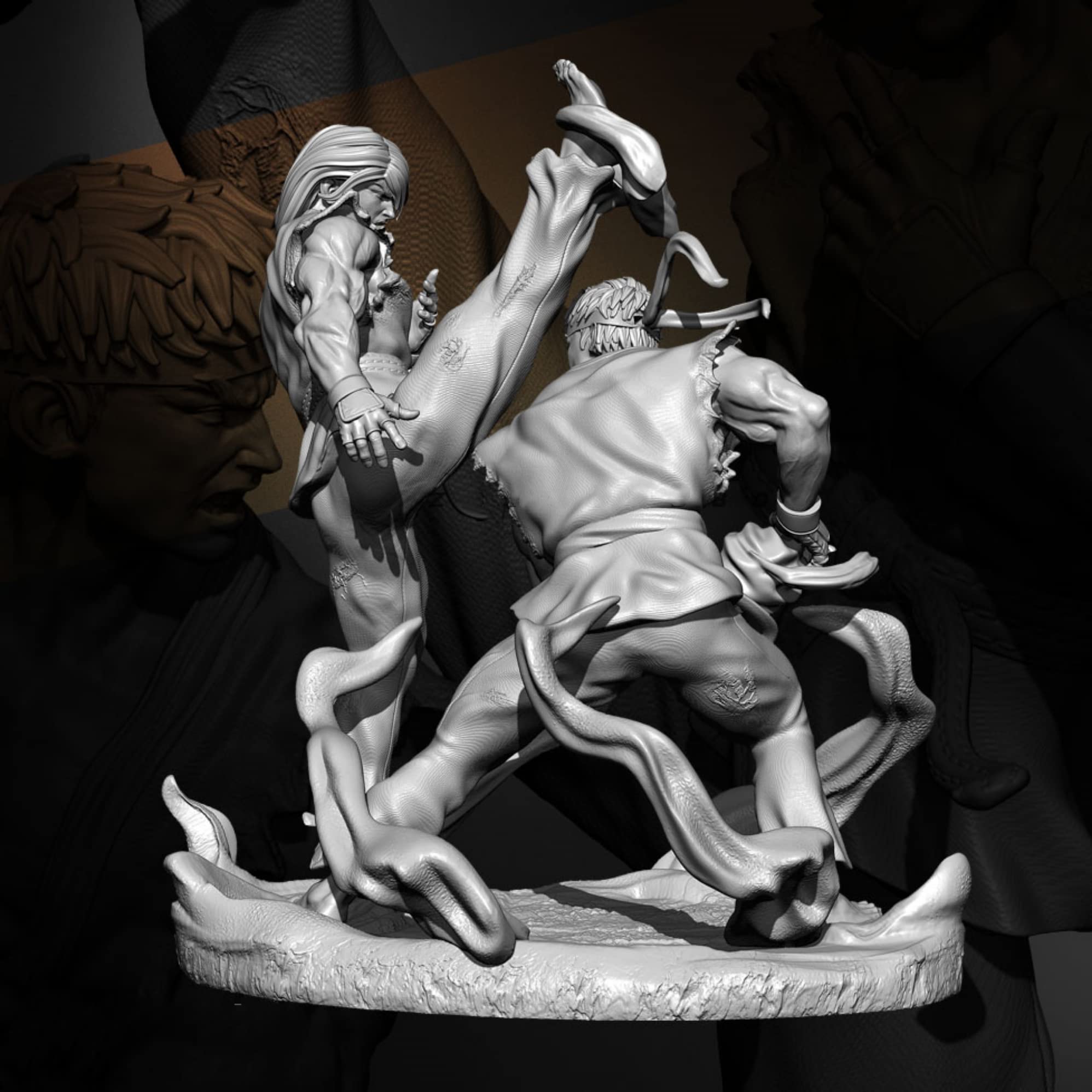Amazon.com: 1/24 Ancient Japanese Samurai Resin Model kit