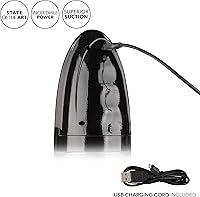 Vista 7 de CalExotics Optimum Series Bomba inteligente automática – Bomba de pene de mejora masculina con funda de silicona Stroker – Juguetes sexuales