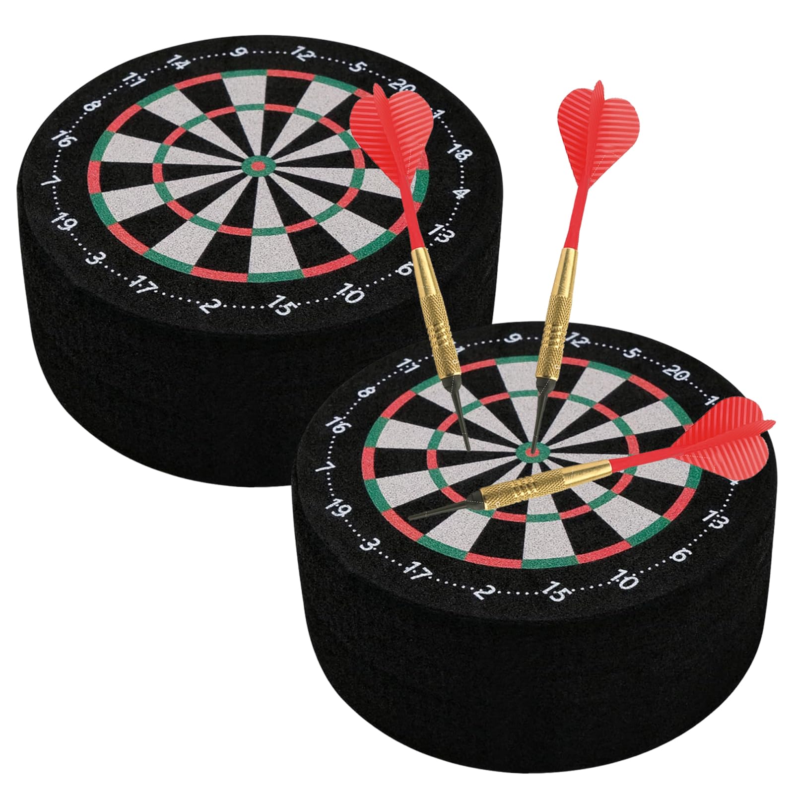 2 Piezas Soporte para Dardos Mini Portátil Independiente, Accesorios para Dardos Que Ahorran Espacio, para Casa, Club y Práctica con Dardos de Punta Blanda y de Acero