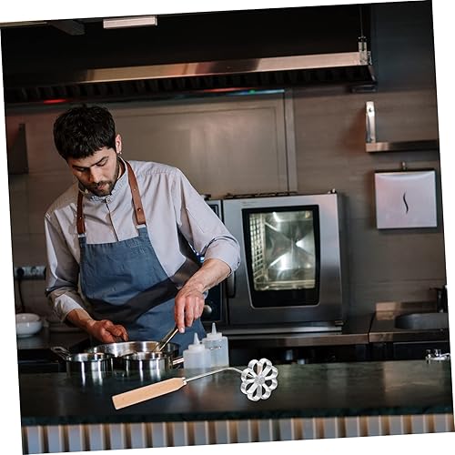 Miniatura 7 de Youdunzi Molde Youdunzi de zanahoria trituradores de pastelería Molde de roseta Timbal Hierro Aluminio Torta Cuchara Cuadrada Herramienta Molde para