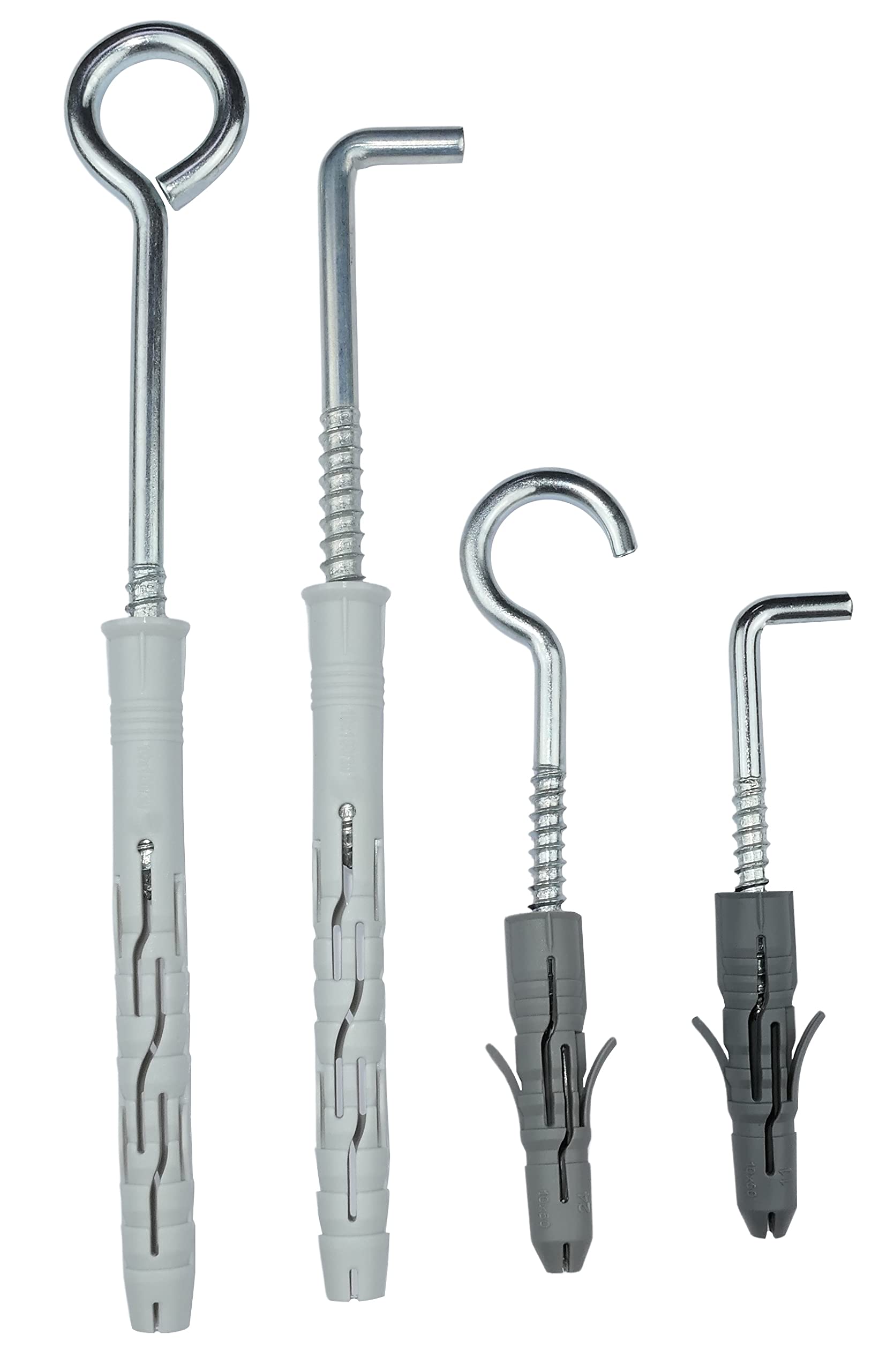 AERZETIX - C67138 - Set Of 10 Plastic Dowels Diameter 10 X 120 Mm With