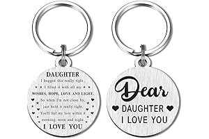 Delicate Daughter Jewelry - To My Daughter Keychain