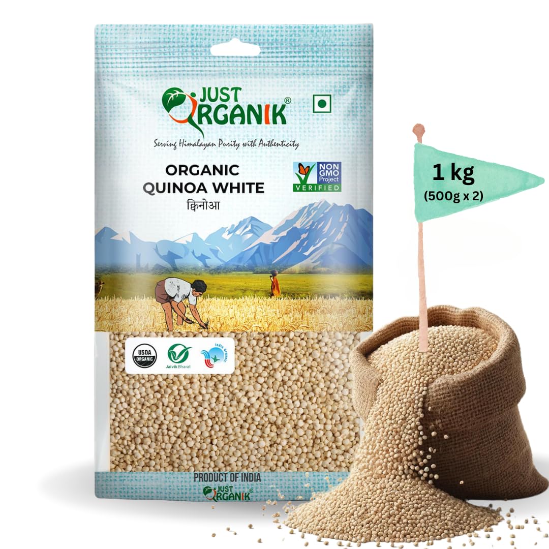 See full amazon price history chart for Just Organik White Quinoa 1kg | 100% Organic | Superfood Quinoa Rice | Complete Plant Protein with All Essential Amino Acids | Gluten-Free, Fiber and Nutrient-Rich | Supports Heart & Digestive Health Just Organik White Quinoa 1kg | 100% Organic | Superfood Quinoa Rice | Complete Plant Protein with All Essential Amino Acids | Gluten-Free, Fiber and Nutrient-Rich | Supports Heart & Digestive Health (B09J2HM77V) Amazon Price History, Amazon Price Tracker