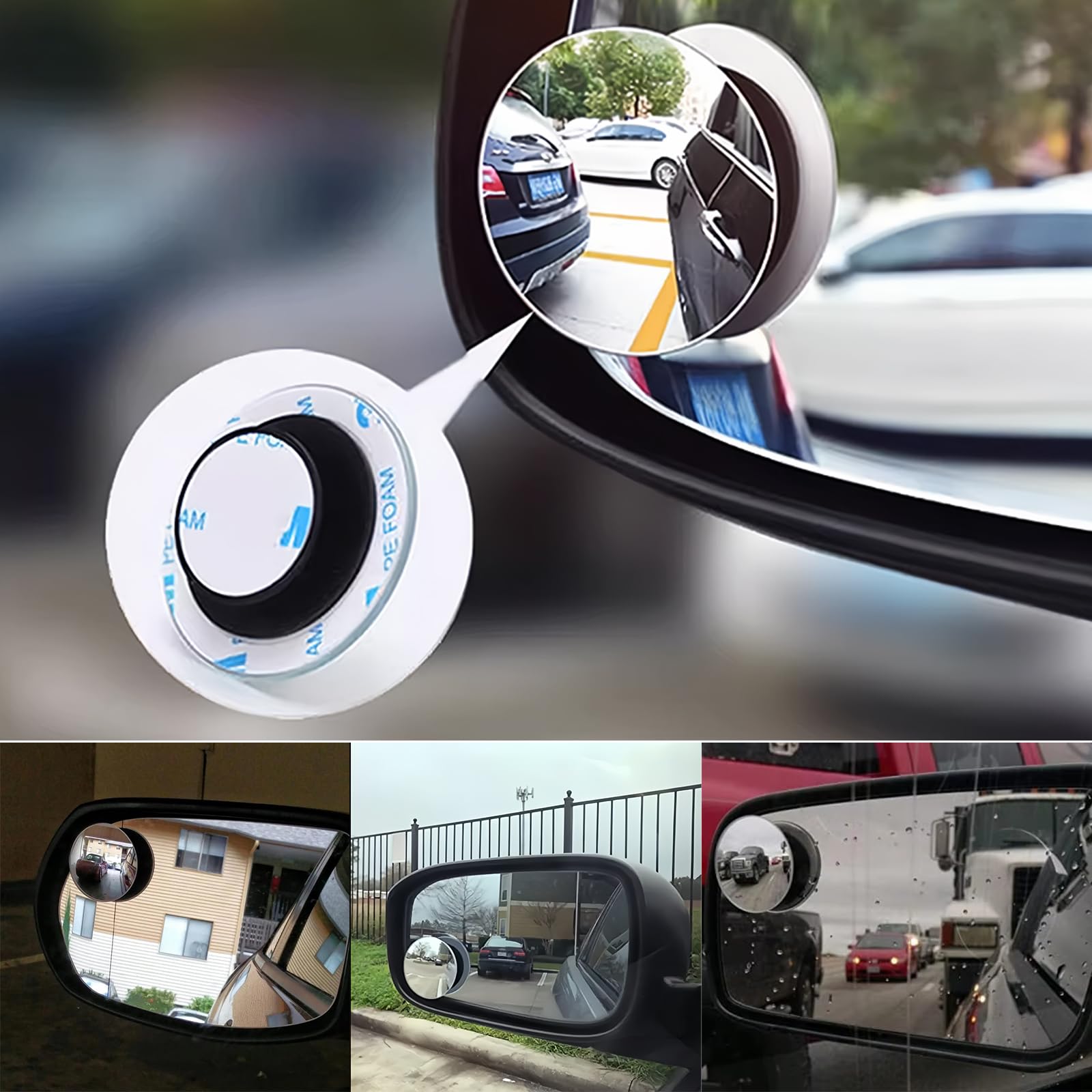 Rétroviseur Angle Mort Dilwe Miroir D'angle Mort Ru00e9troviseurs D'angle Mort De Voiture Arret De Mort