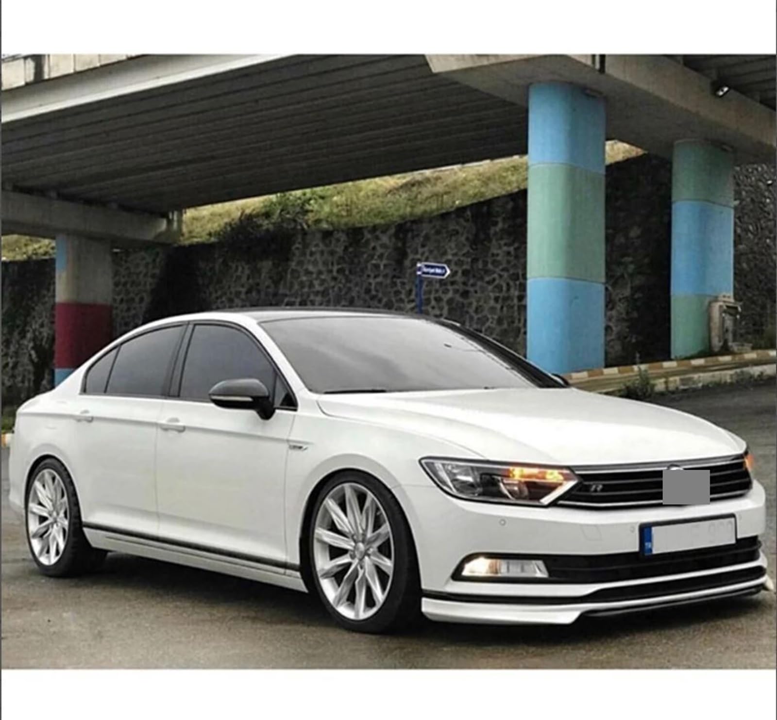 Auto Voorspoiler voor VW Passat B8 2015-2022,Auto Voorbumper