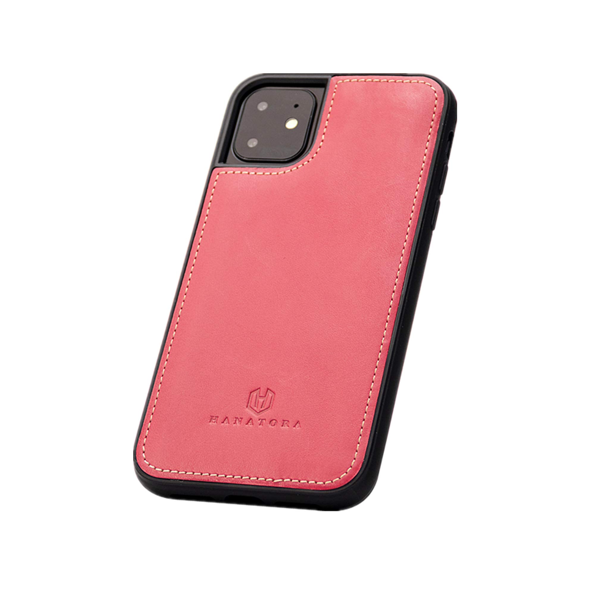 Amazon.co.jp: HANATORA iPhone11 ケース 本革 耐衝撃 スマホケース 