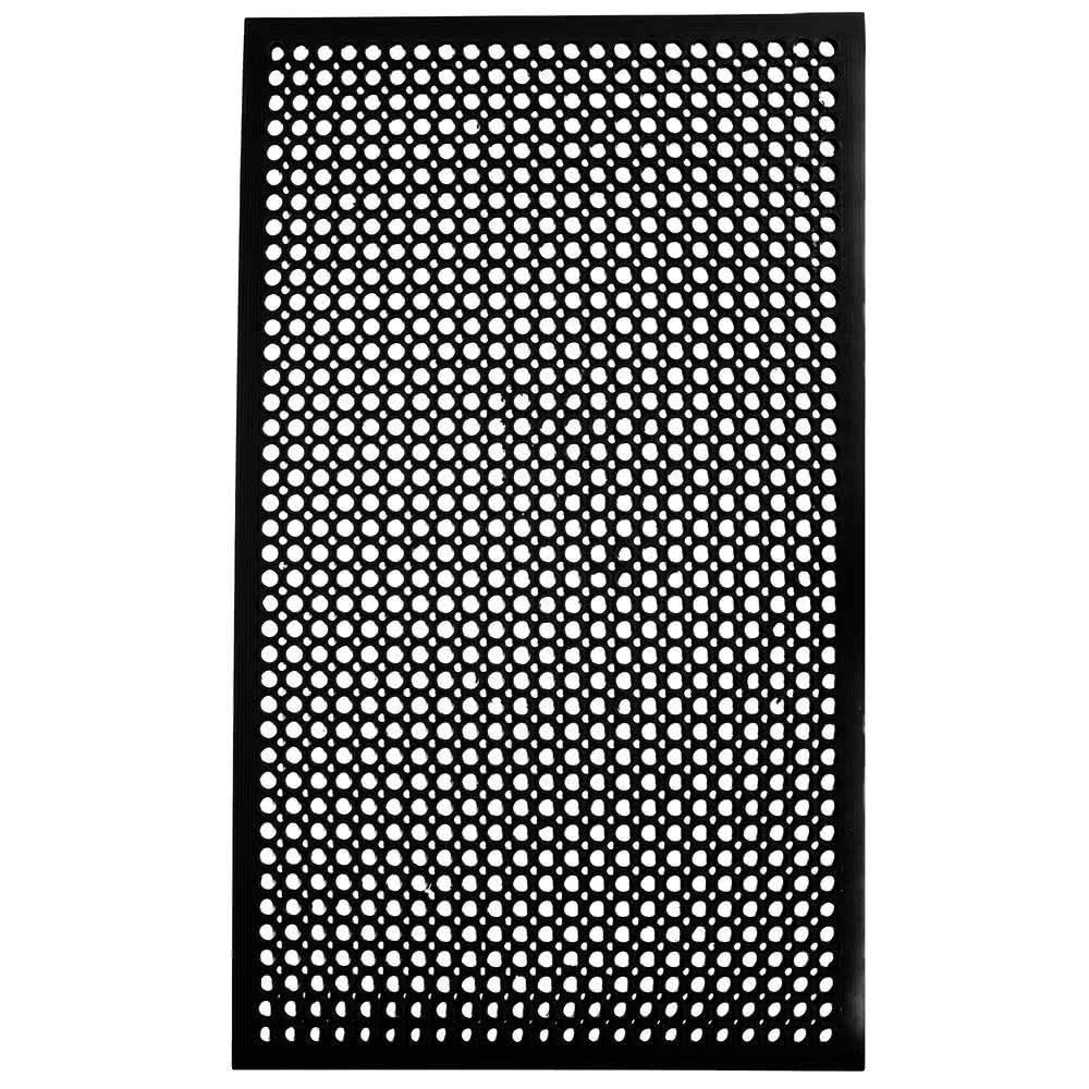 SuperRugStore Large Heavy Duty Rubber Anti-Slip Safety Mat 90cm x 150cm (3 x 5ft)(10)