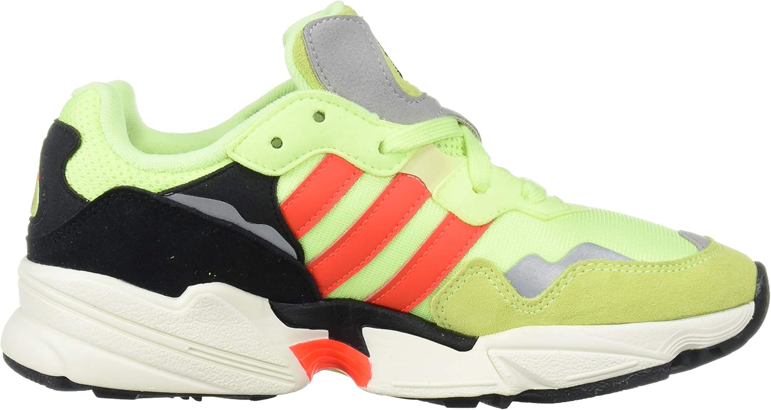 adidas Originals Men's YUNG-96 Running Shoe, hi-res Yellow/Solar red/Off White, 4 M US