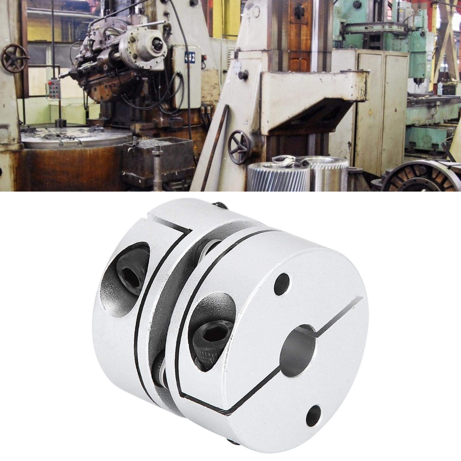 L-Jaw Coupling Hub, AL050, Aluminum, 3/8
