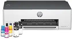 Impressora HP Smart Tank 210 com Tanque de Tinta Colorida - Com Wi-Fi - USB 2.0 de alta velocidade. Funções da impressora: Imprimir. Cor: ‎Branco (3D4L5A)