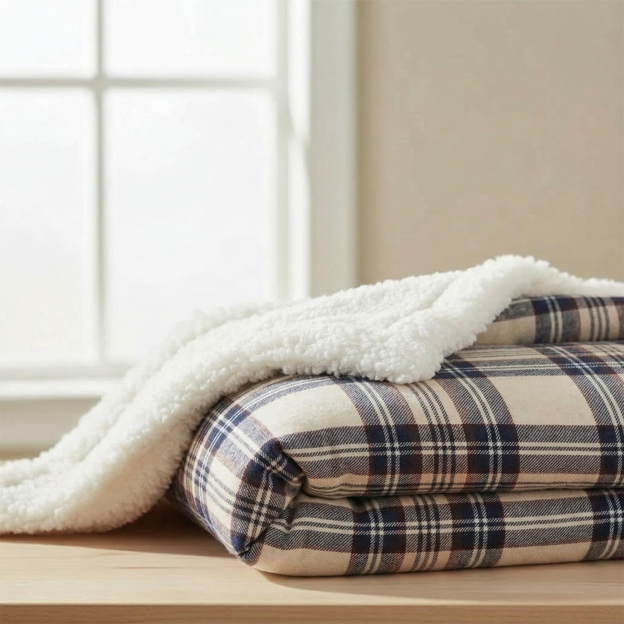 Amazon.com: Eddie Bauer - Sherpa Throw Blanket for Couch 50x60