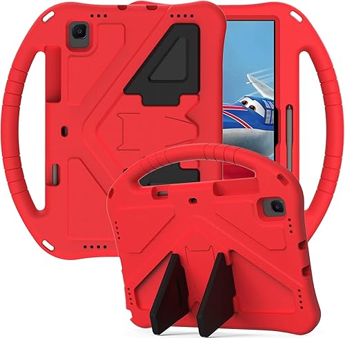 Miniatura 10 de QYiiD Funda infantil para Xiaomi Pad 5 de 11 pulgadas 2021, ligera, a prueba de golpes, con soporte de asa convertible y correa de hombro, funda de