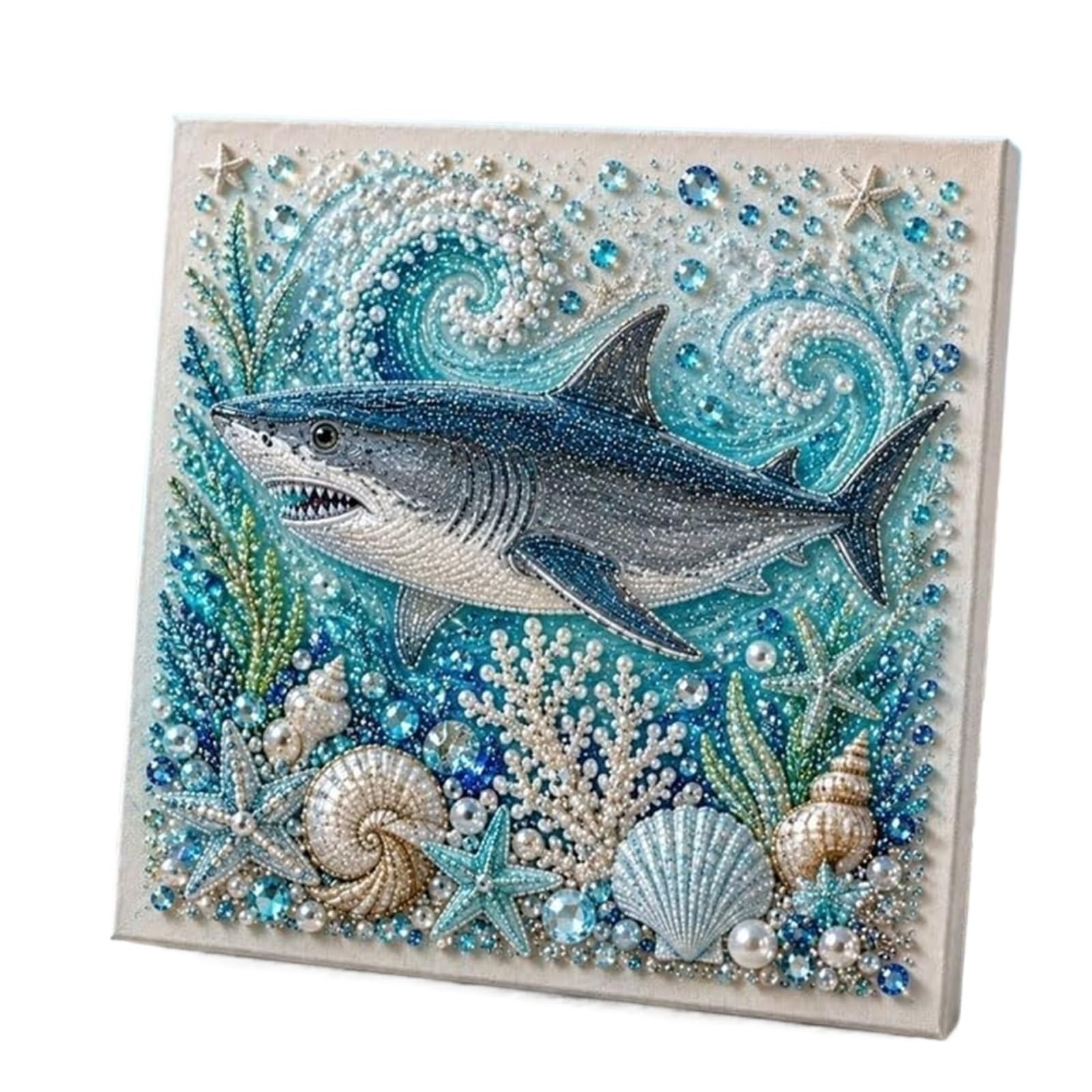 ANQKYO Ocean Theme Pearl Art DIY Kit 1pcs Ocean Theme Pearl Art DIY Kit