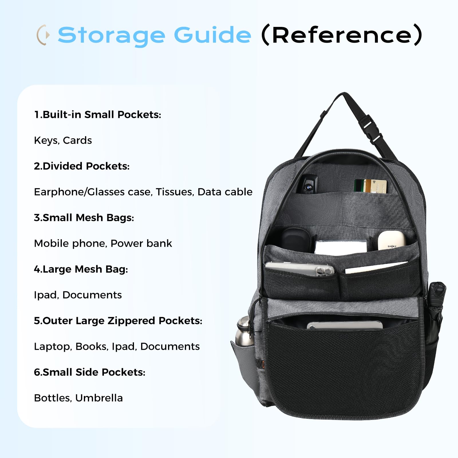 Coverado Organizer per sedile posteriore auto, confezione da 2, resistente, durevole, a doppio uso, impermeabile, con tasche multiple, chiusura a cerniera, protegge gli oggetti di valore da