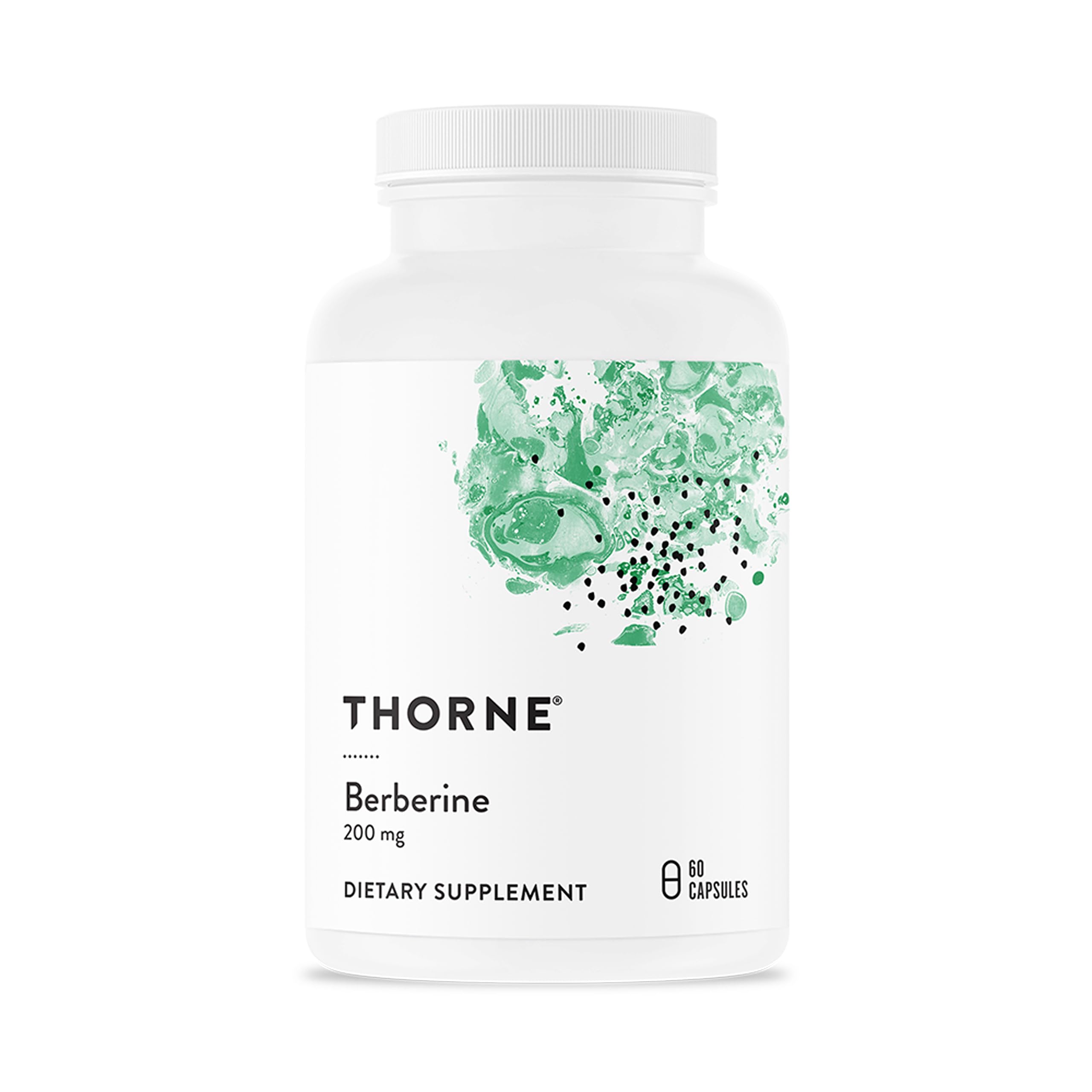 THORNE - Berberine - 200 mg (Formerly Berbercap) - Supports Heart Function, Immune System and Gut Health* - 60 Capsules