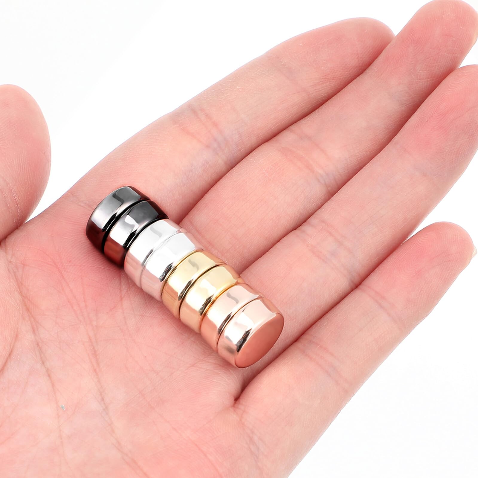 VILLCASE Broches Magnéticos para Pañuelo 8 Pares Cierres Resistentes al Desgaste para Hiyab y Bufandas Accesorios de Ropa Elegantes y Compactos para Eventos y Uso Diario