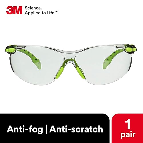 Miniatura 3 de 3M Solus - Lentes protectores serie 1000 S1207SGAF VerdeNegro, lente antivaho con Scotchgard