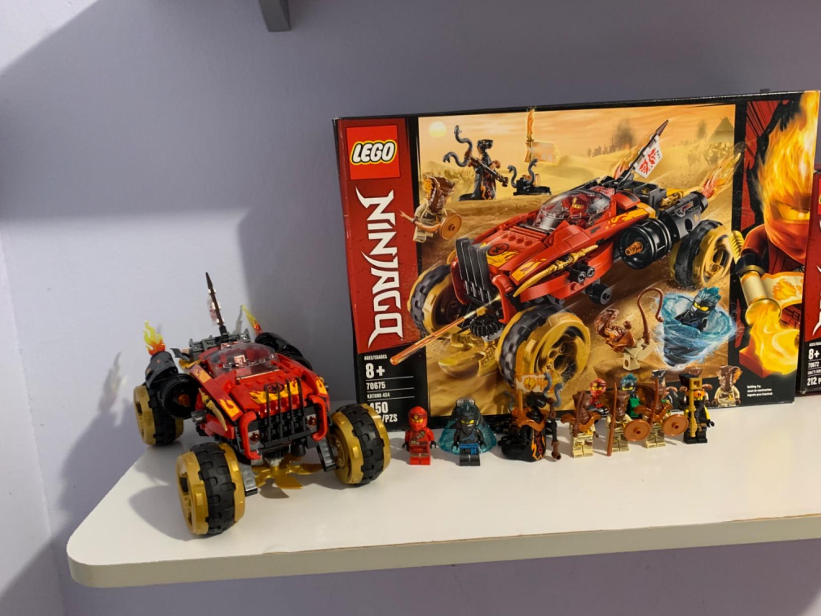 Ninjago Sets Lego Ninjago Katana 4x4 70675 Building Kit Lego 70675