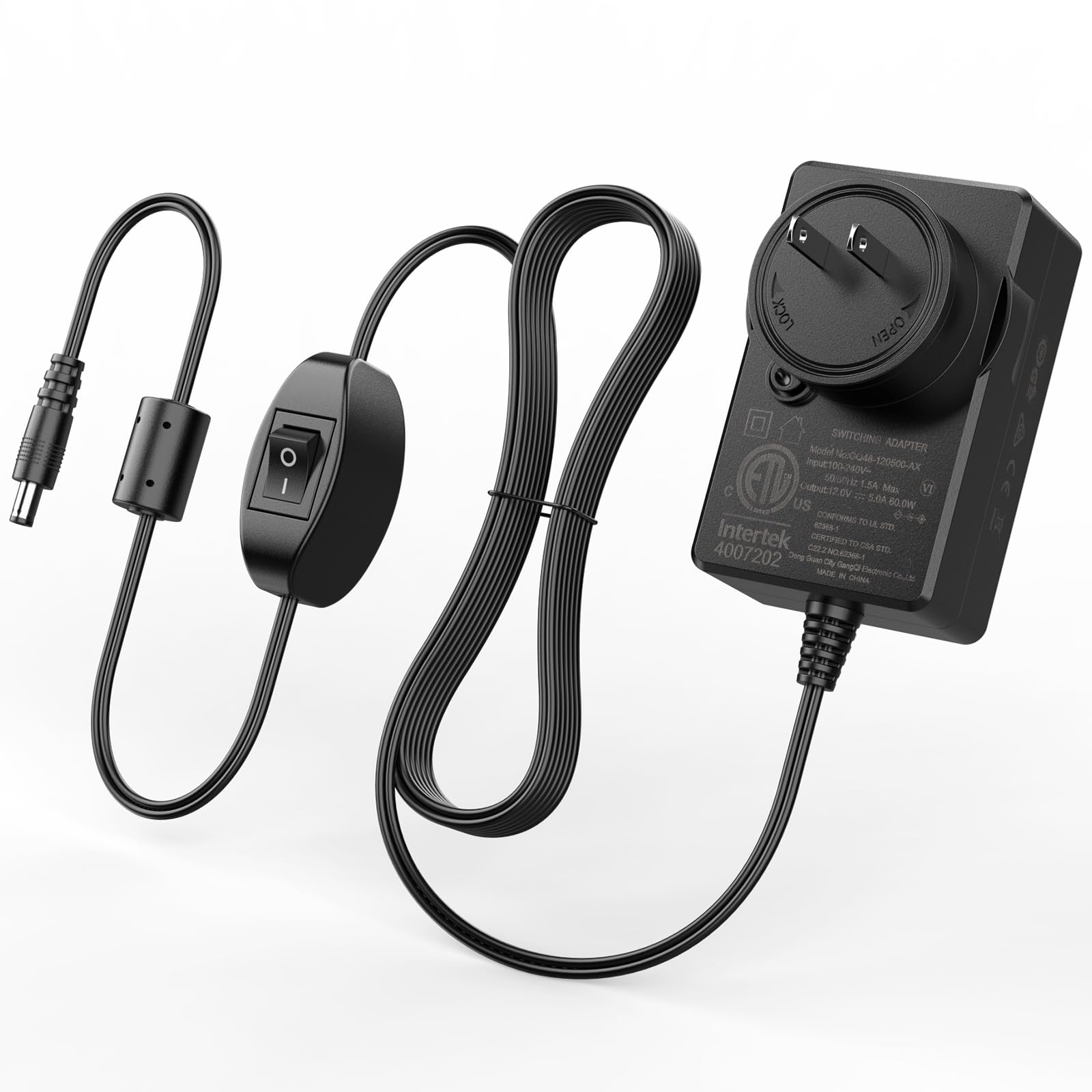 WEEDO 60W 5A Power Adapter, Accessory Adapter for TINA2 Basic & Tina2S 3D Printer