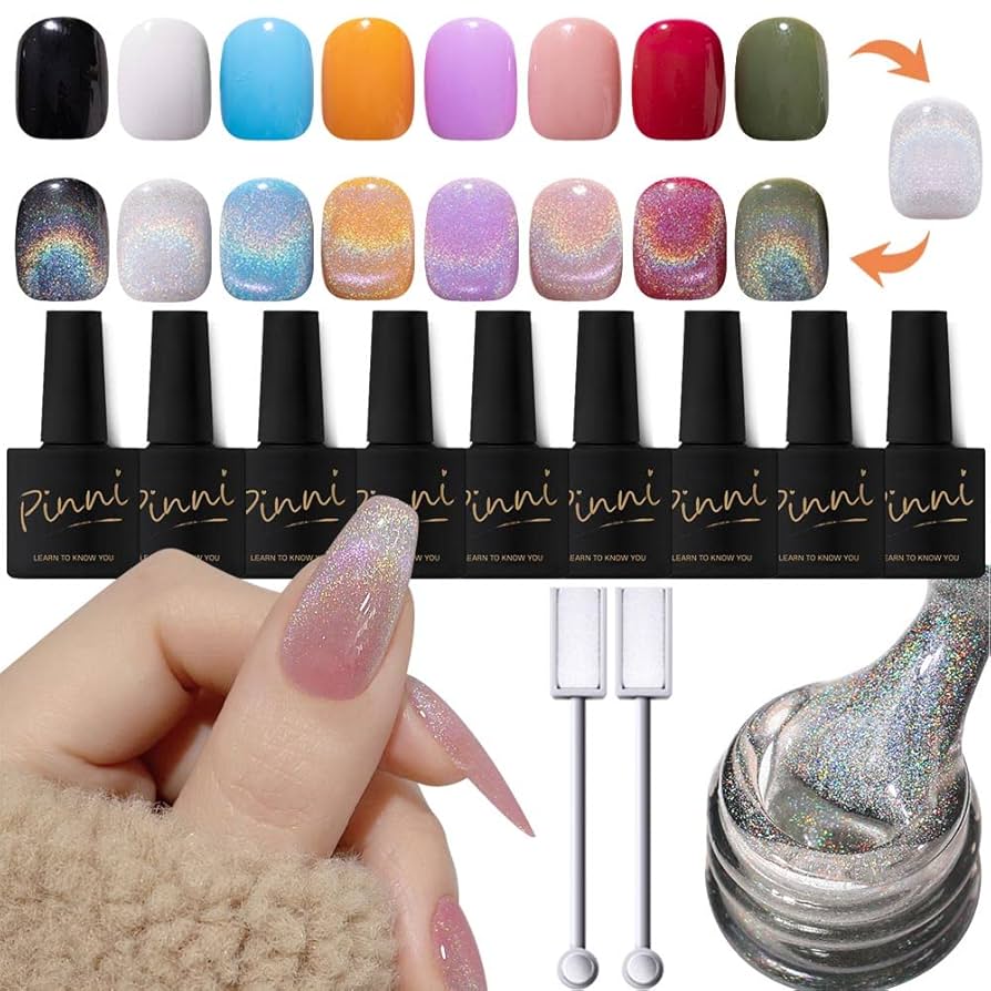 第3世代のキャットアイマニキュア18色 Amazon.co.jp: ユニバーサルレインボーキャットアイジェルネイル