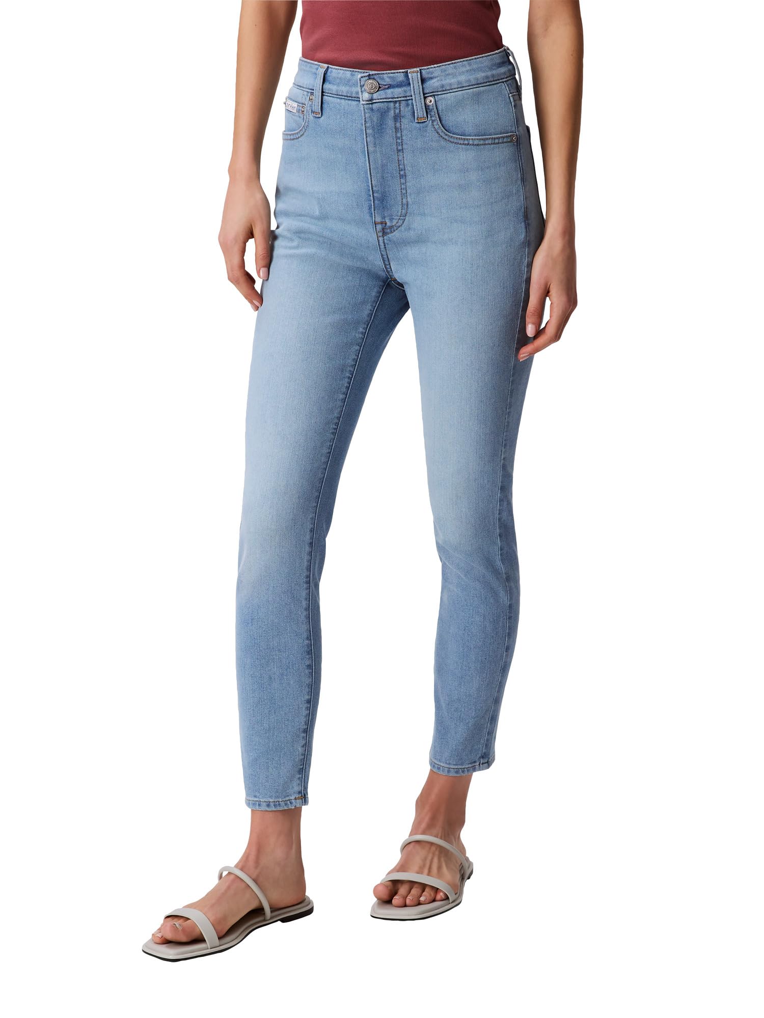 

                                                    Calvin Klein Women's High Rise Skinny Fit Jeans
