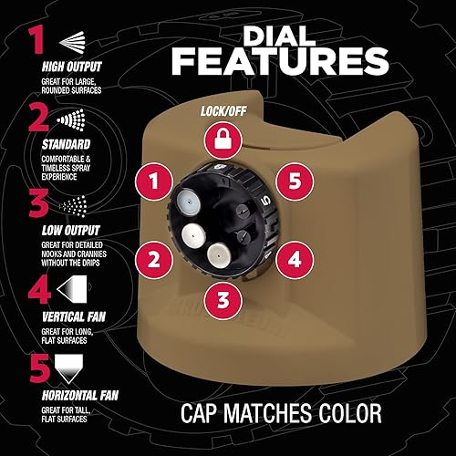 Vista 31 de Rust-Oleum 376885 Pintura en aerosol 5 en 1 personalizada para prevención del óxido, 12 onzas, transparente brillante