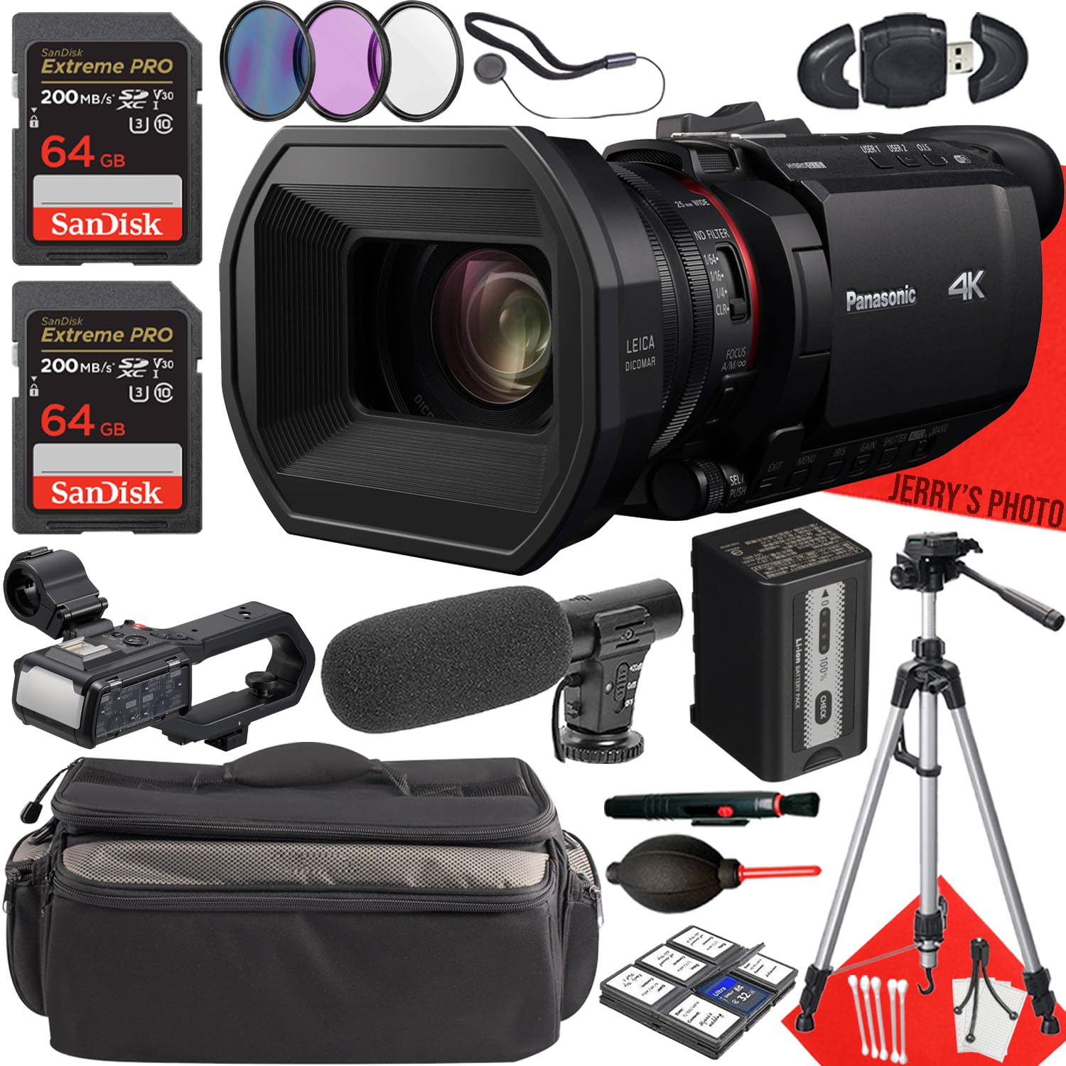 Amazon.com: Panasonic HC-X2100 UHD 4K 3G-SDI/HDMI Pro Camcorder +