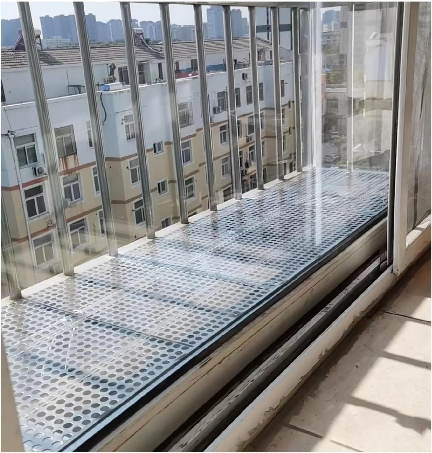 Stainless Steel Perforated Plate,Stainless Steel Perforated Sheet 0.8mm Thick - Durable Metal Plate (70x50cm) for DIY Projects, Ventilation, and Crafting - Rust-Resistant, Mater